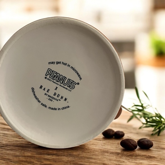 Rae Dunn Peanuts 2 sided Collaboration Mug - NWT - Picture 3 of 4